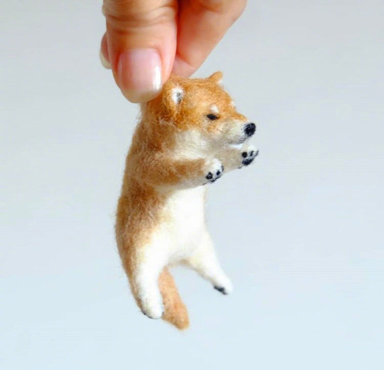 揪超可爱的毛毡玩偶