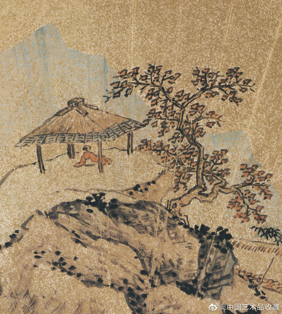 明沈周秋景山水图