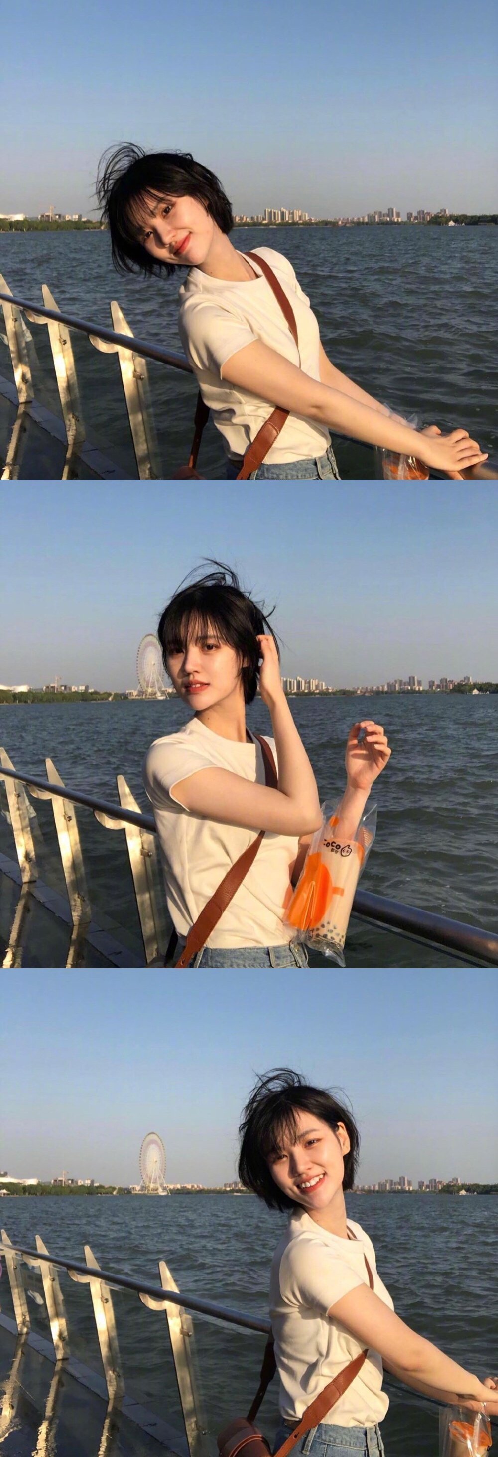 韩国女生清新的短发造型盐系少女感十足