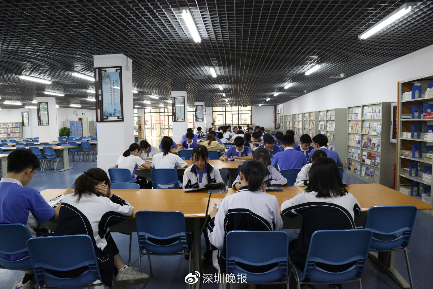 "2019最美校园图书馆"来了!这54所深圳校园图书馆到底有多美?