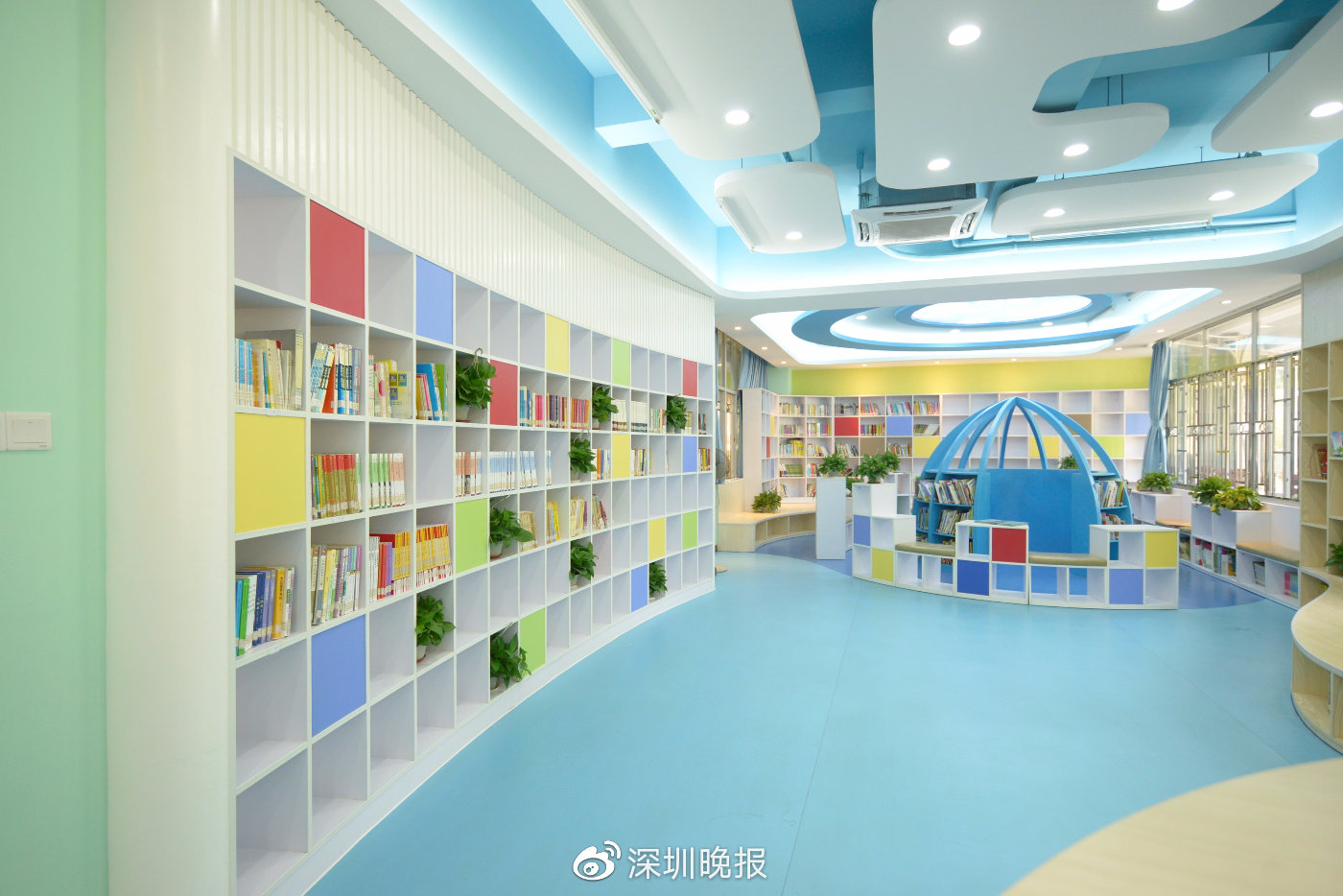 小学福南小学2019最美校园图书馆学校(南山区)南山二外集团学府中学南