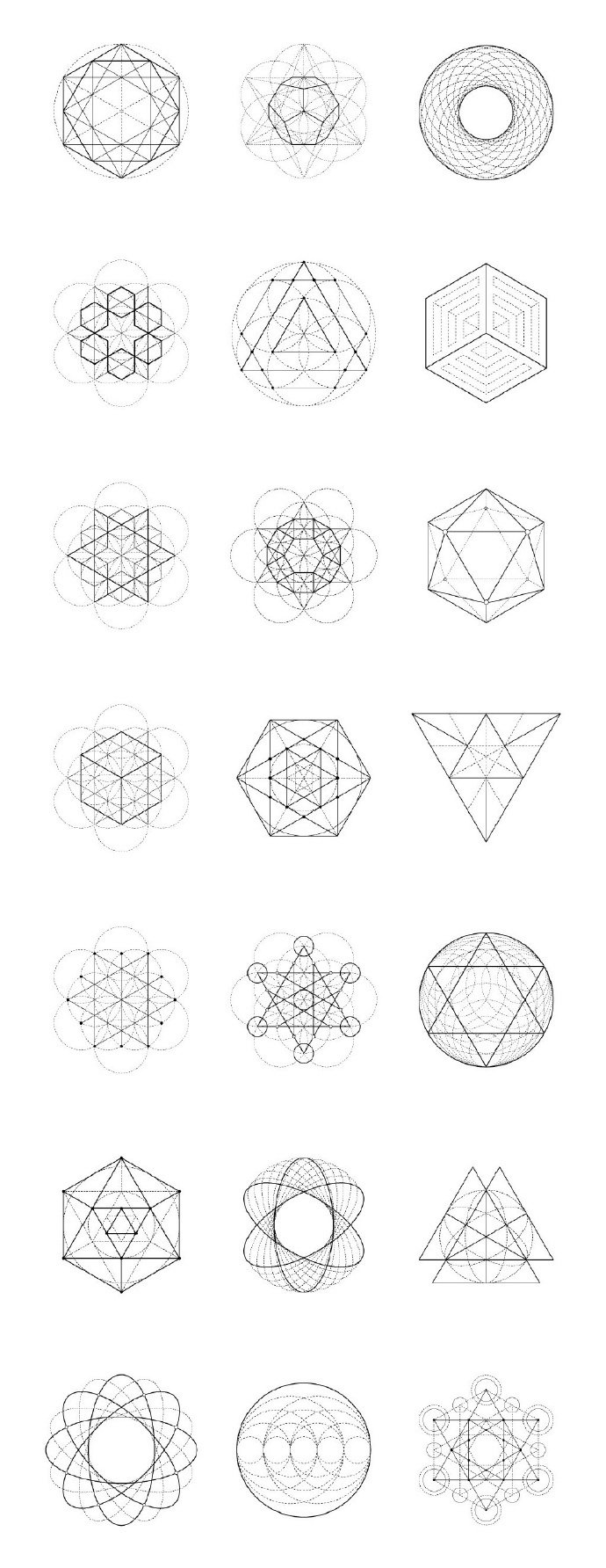 简单几何图形组合图片