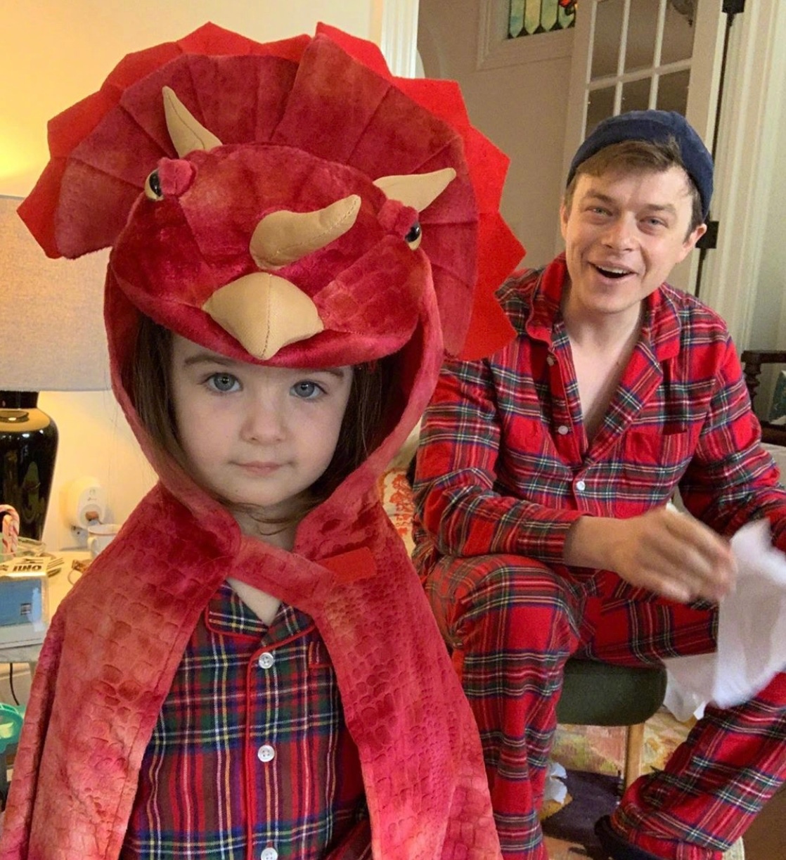 "戴涵涵"戴恩·德哈恩宣布他和妻子anna woodyall将在2020年迎来他们