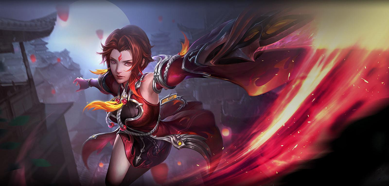 全新原画美出天际!绯红之月秒杀紫霞!