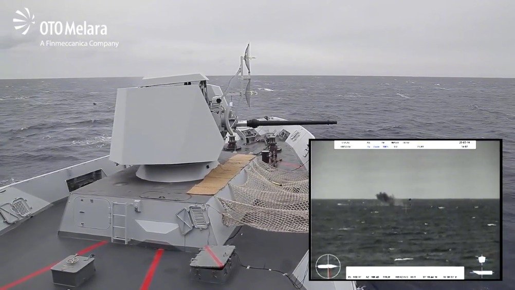 奥托梅莱拉76 mm 舰炮(oto melara 76 mm