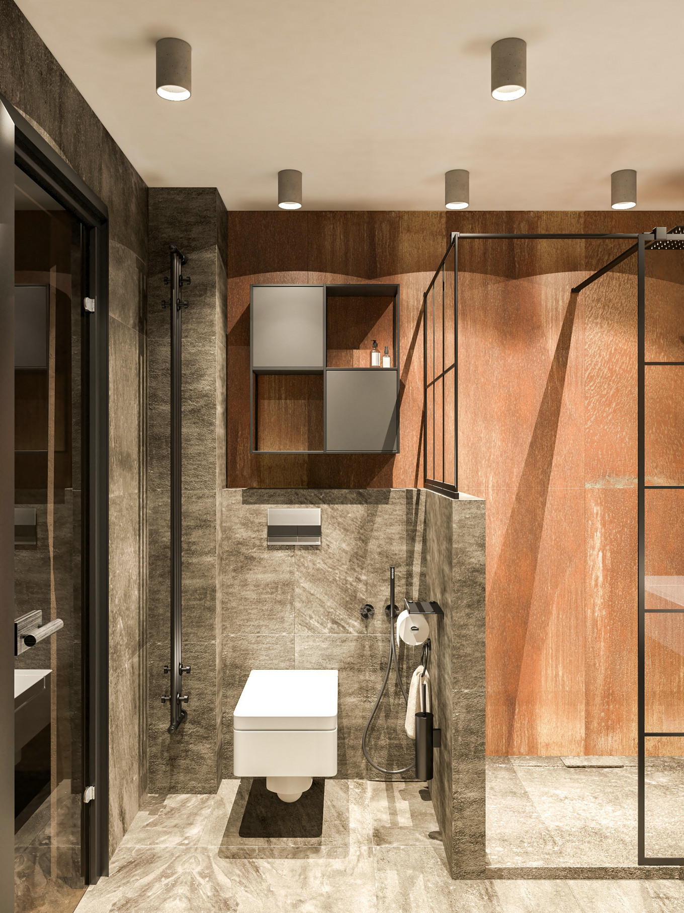 极简工业风,冷淡的理性质感/汕头设计师/汕头室内设计