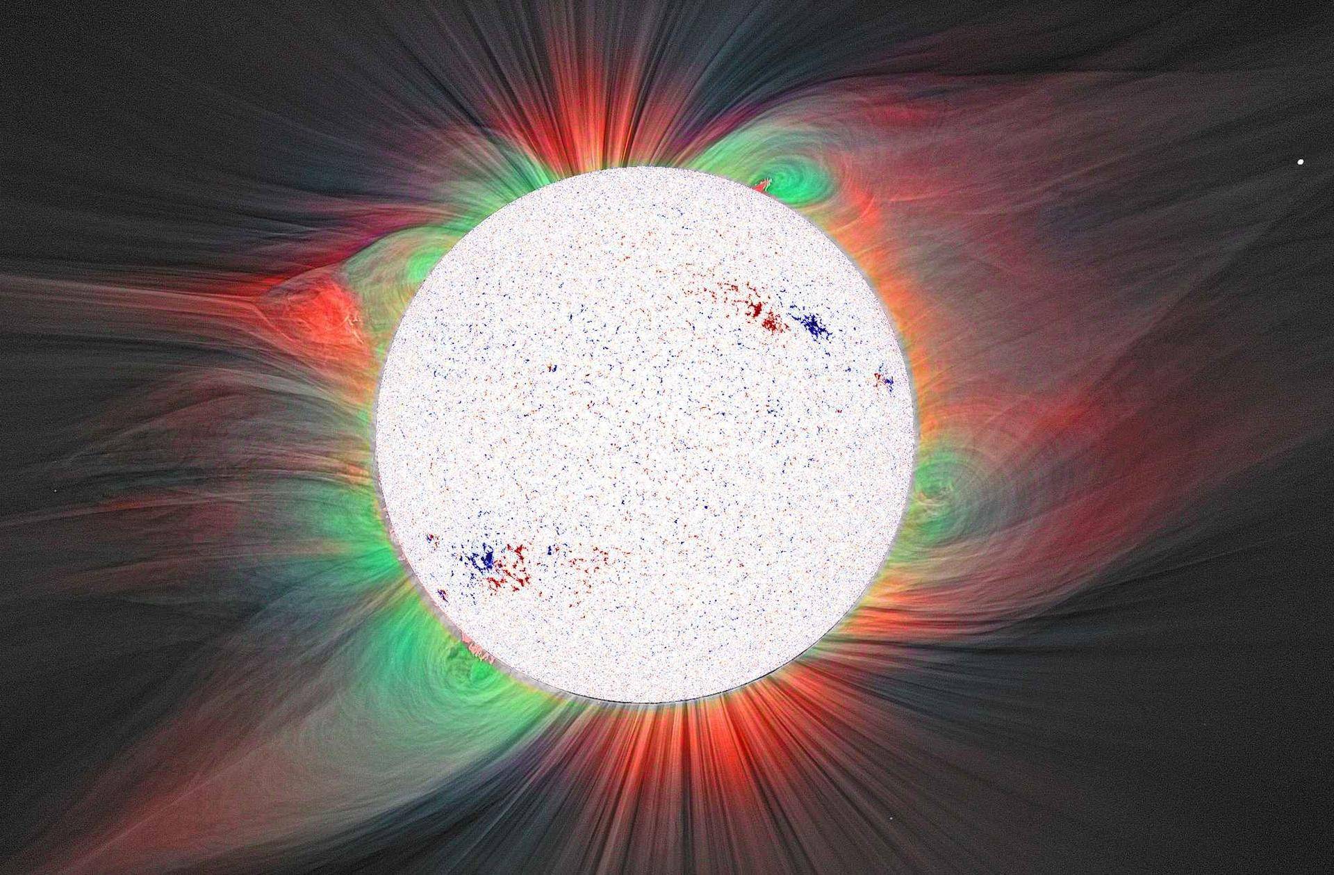 当太阳两极逆转时,它的电流面如何变化作用?地球又将何去何从?