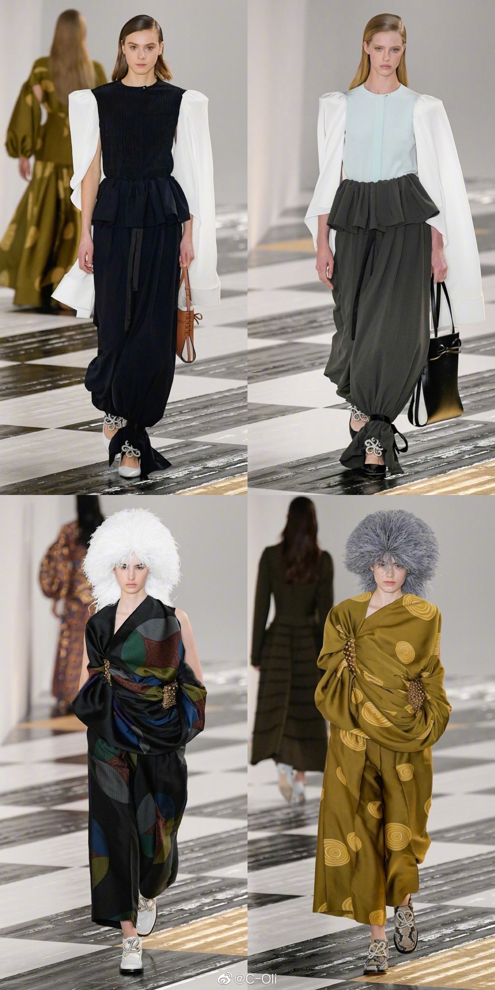 loewe f/w 2020 || 这一季loewe真的太美了