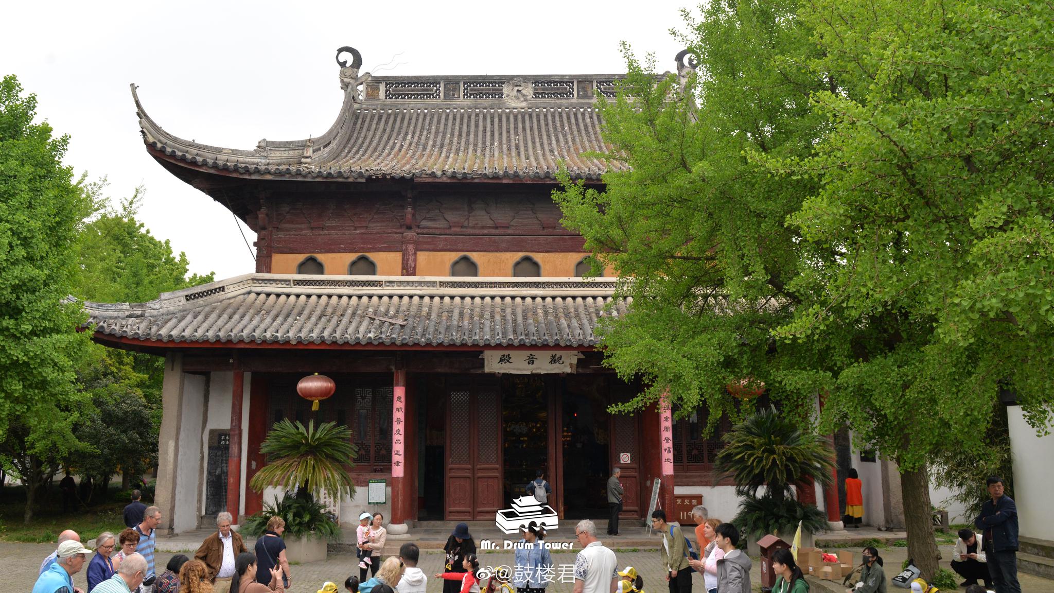 现存建筑建于明万历年间,重檐歇山顶|重檐|山顶|观音殿|楠木|大殿_新浪新闻