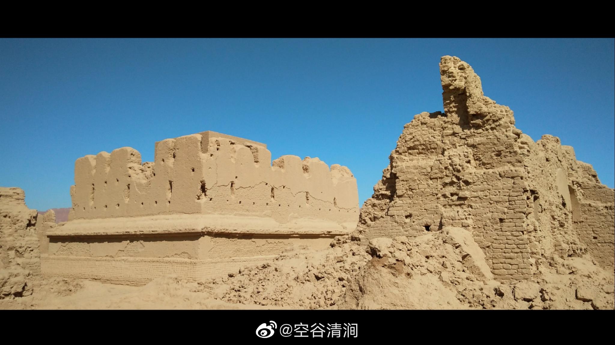 行迹中国：新疆高昌故城遗迹|高昌故城|新疆|东天山_新浪新闻
