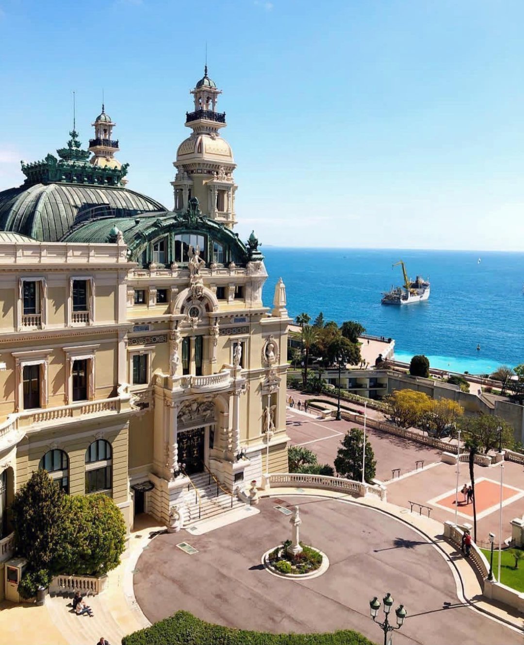 摩纳哥蒙特卡洛,周末总是辣么惬意!