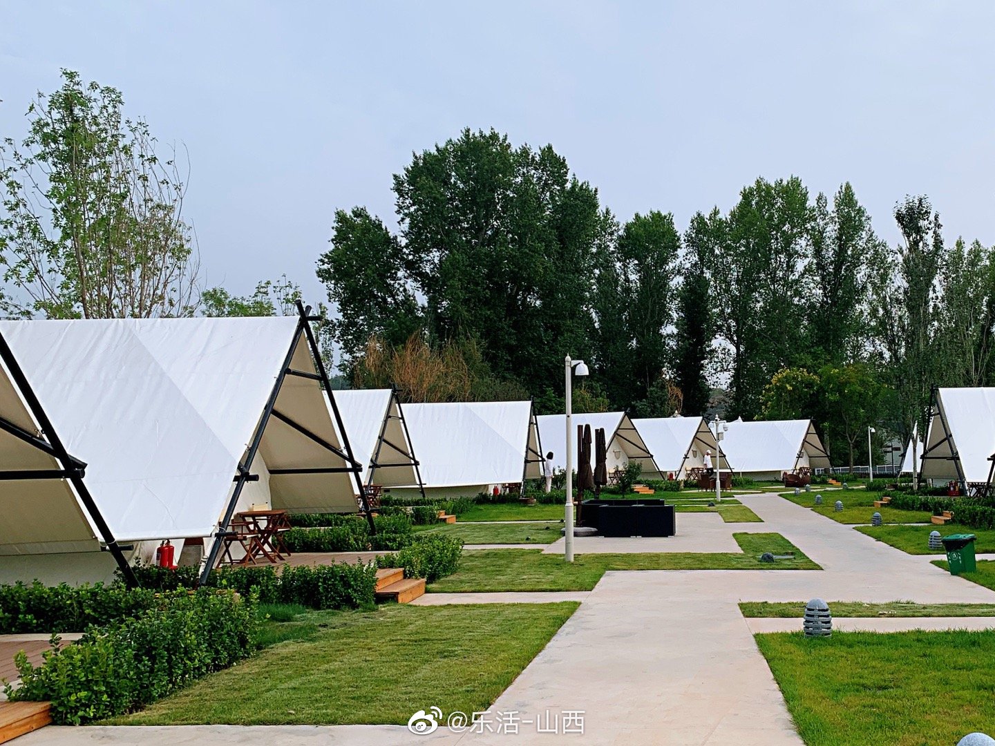 实地探访榆社云竹湖帐篷酒店,干净舒适装备齐全,推荐指数四颗星__财经