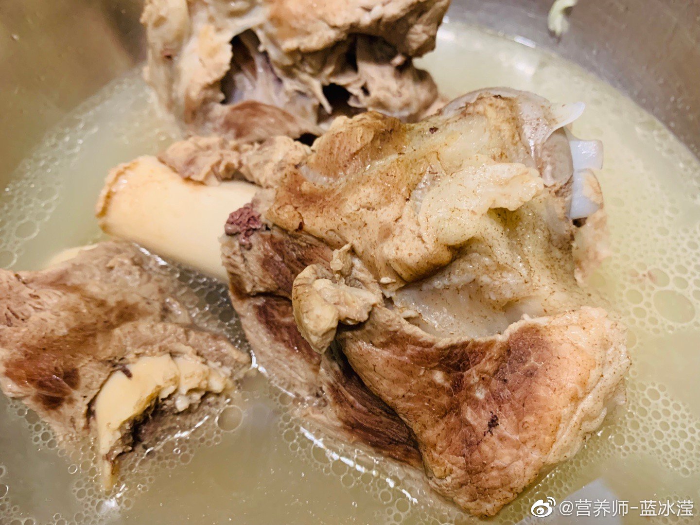 炖大棒骨,骨头汤拿来炖白菜豆腐和粉条_高清图集_新浪网