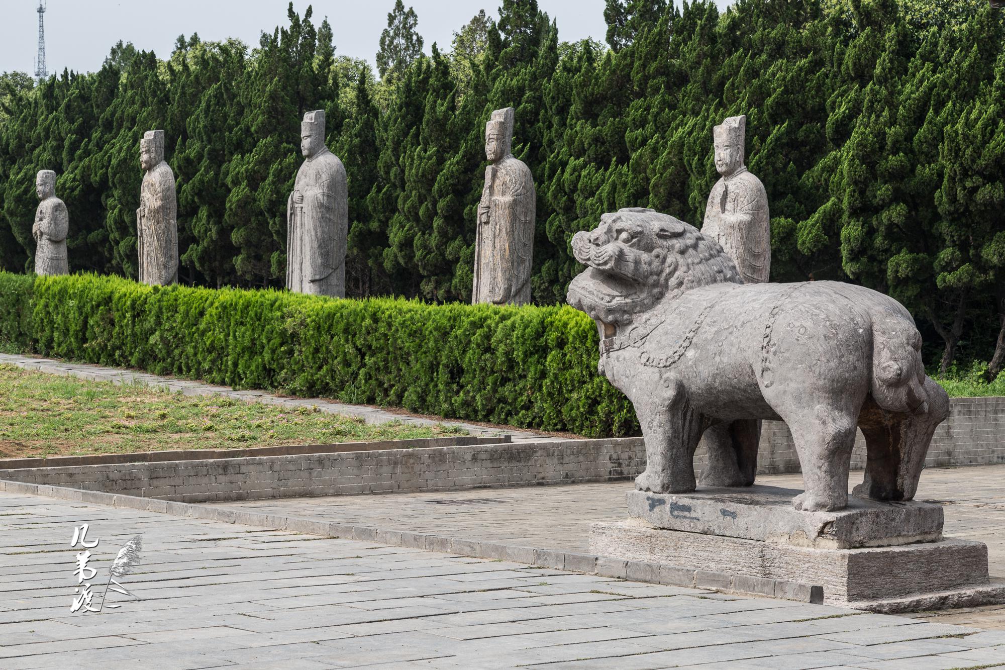唯一复原地面建筑的宋陵,位于巩义市区的"宋陵公园"|宋陵|巩义|永昭陵