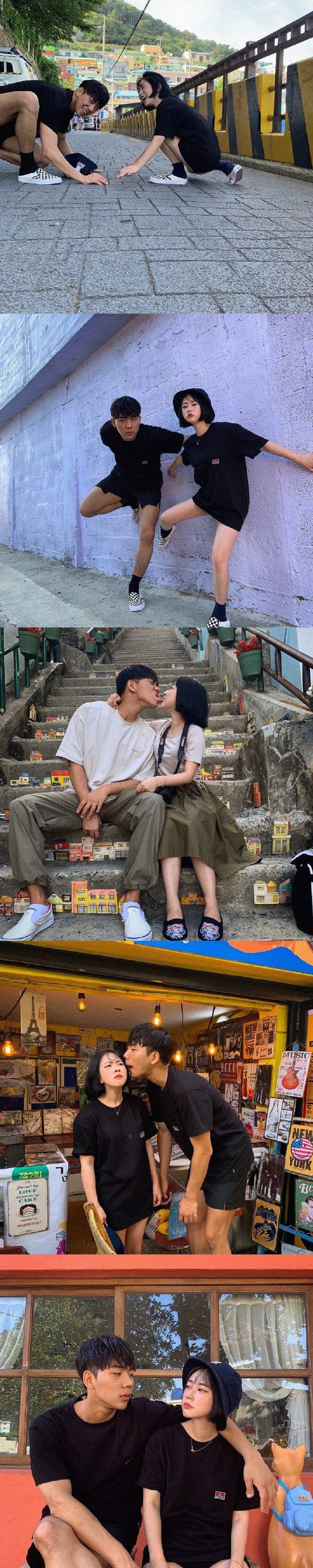 搞怪又甜蜜的情侣合照姿势,迟早可以用上!