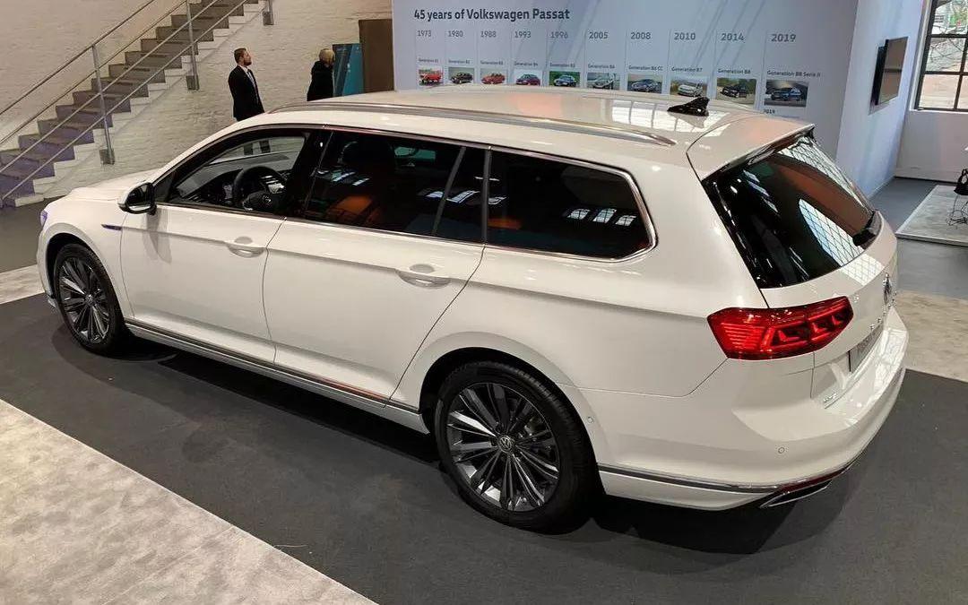 中期改款的大众passat旅行版发布,升级了不少配置