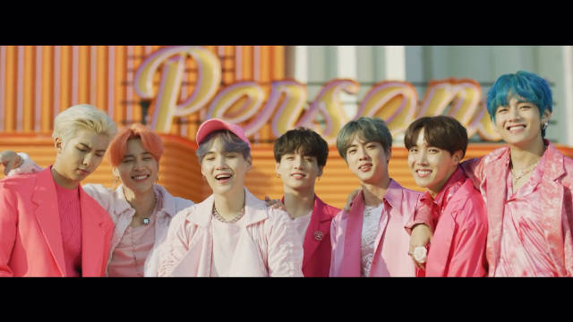 防弹少年团bts 联手实力女神猴西halsey 回归新单《 boy with luv》音