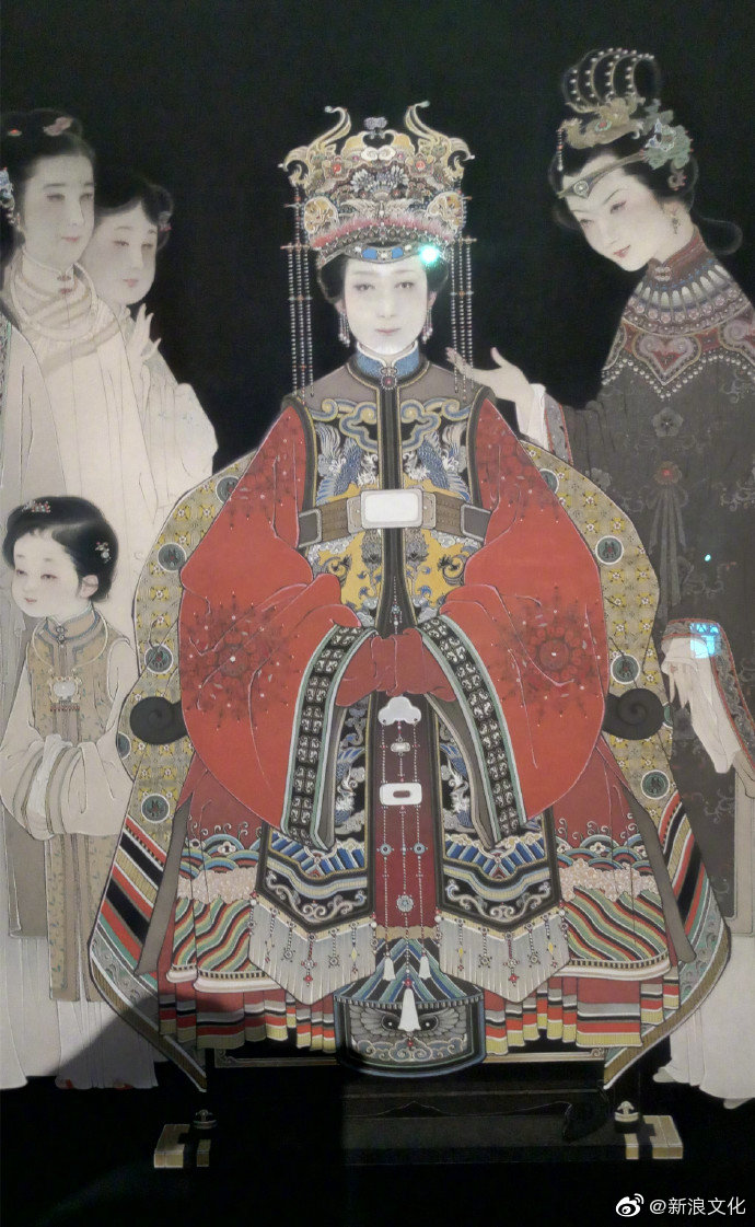 国家一级美术师罗寒蕾笔下的《金陵十二钗》工笔画,画作传神有韵