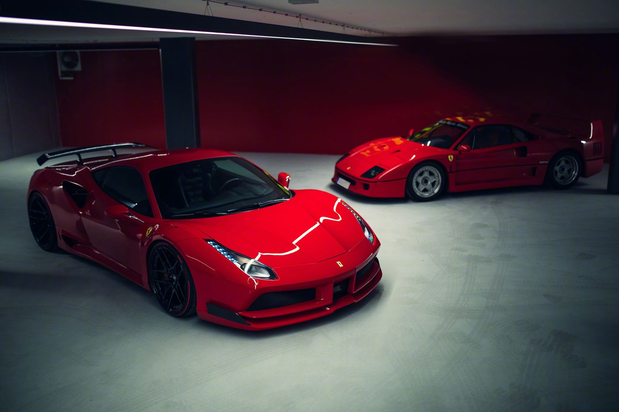 法拉利ferrari 488 gtb n-largo novitec——不仅打造了全新的改装套-