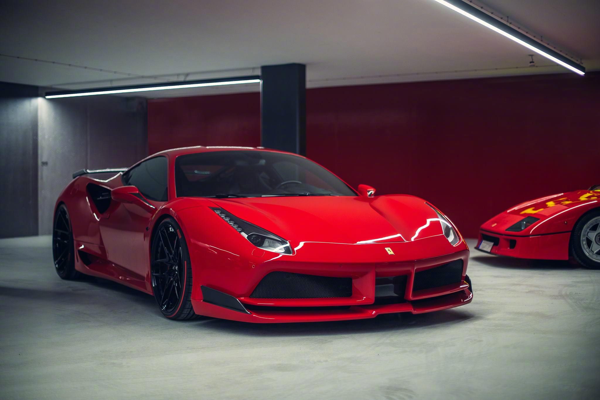 法拉利ferrari488gtbnlargonovitec不仅打造了全新的改装套