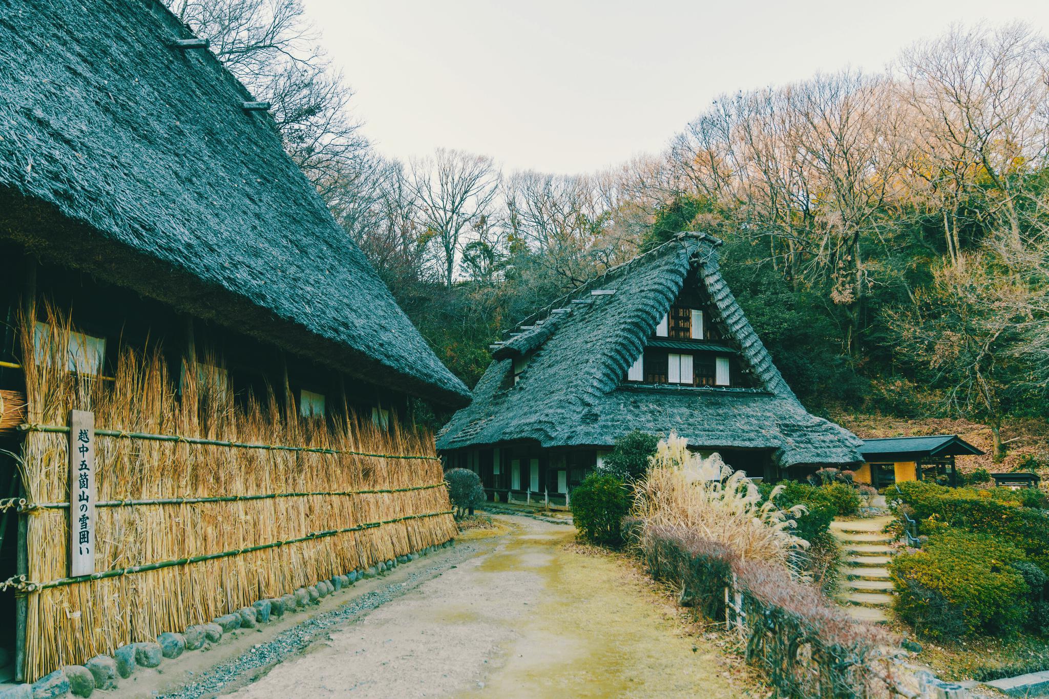 川崎市的日本民家园这里有日本不同时期不同地域的建筑 @微博旅行
