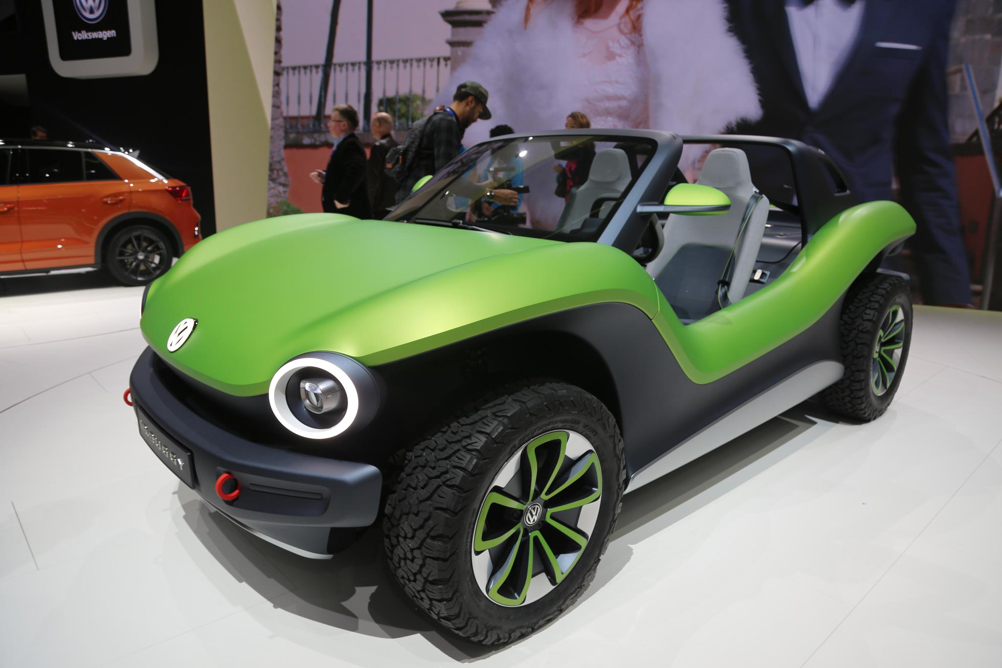 大众idbuggy纯电动沙滩概念车重磅亮相日内瓦车展