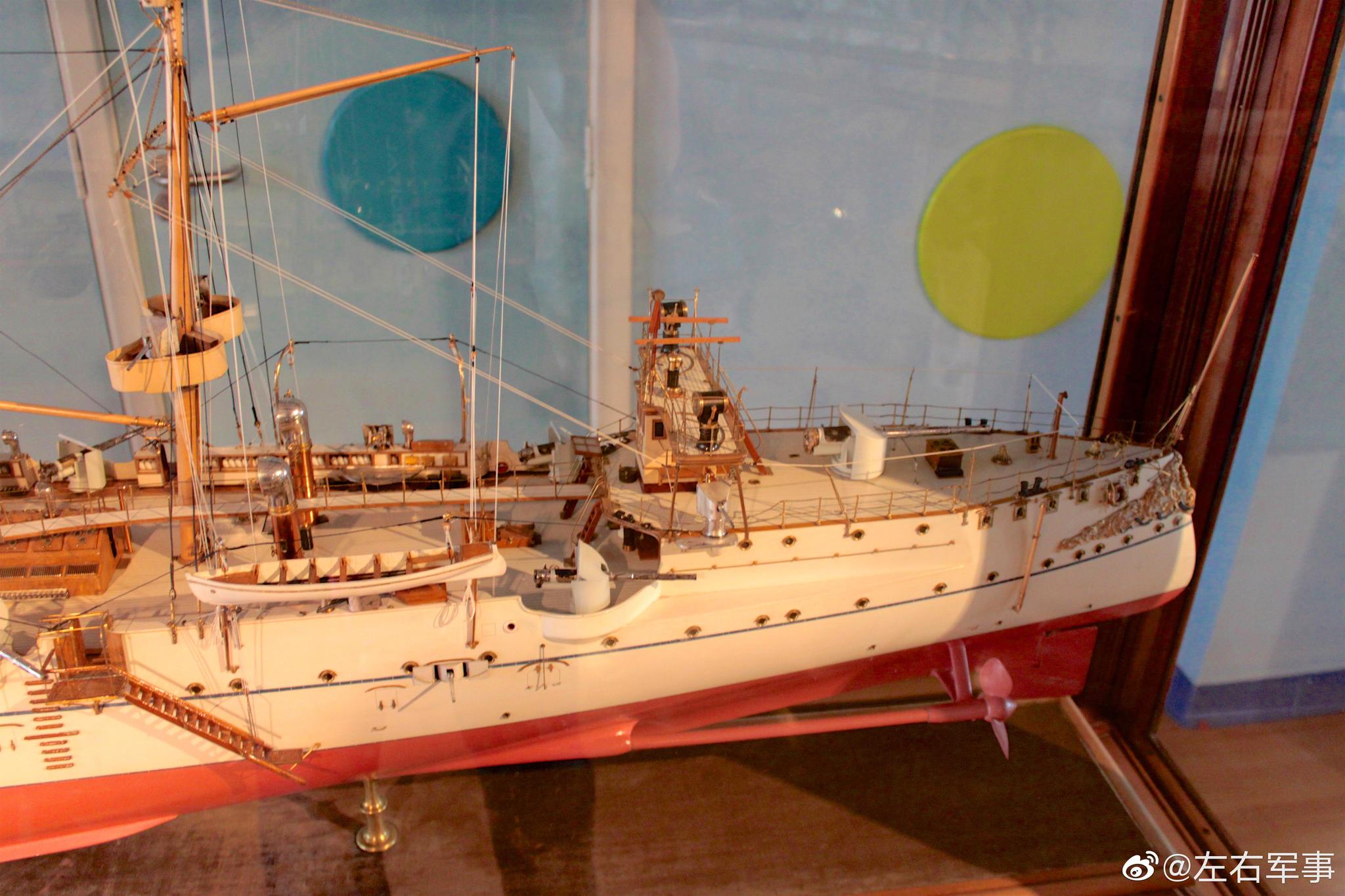 鬼子海军吉野号防护巡洋舰原厂模型