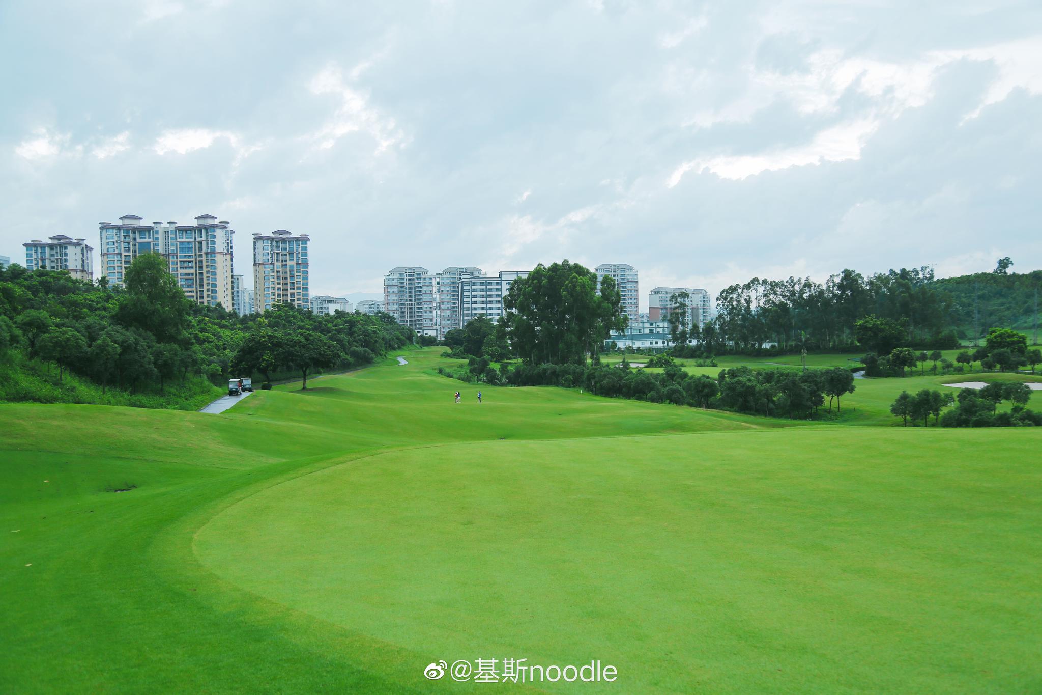绿油油,心情舒畅 ps:东莞凤凰山高尔夫球场(2019-09-01)