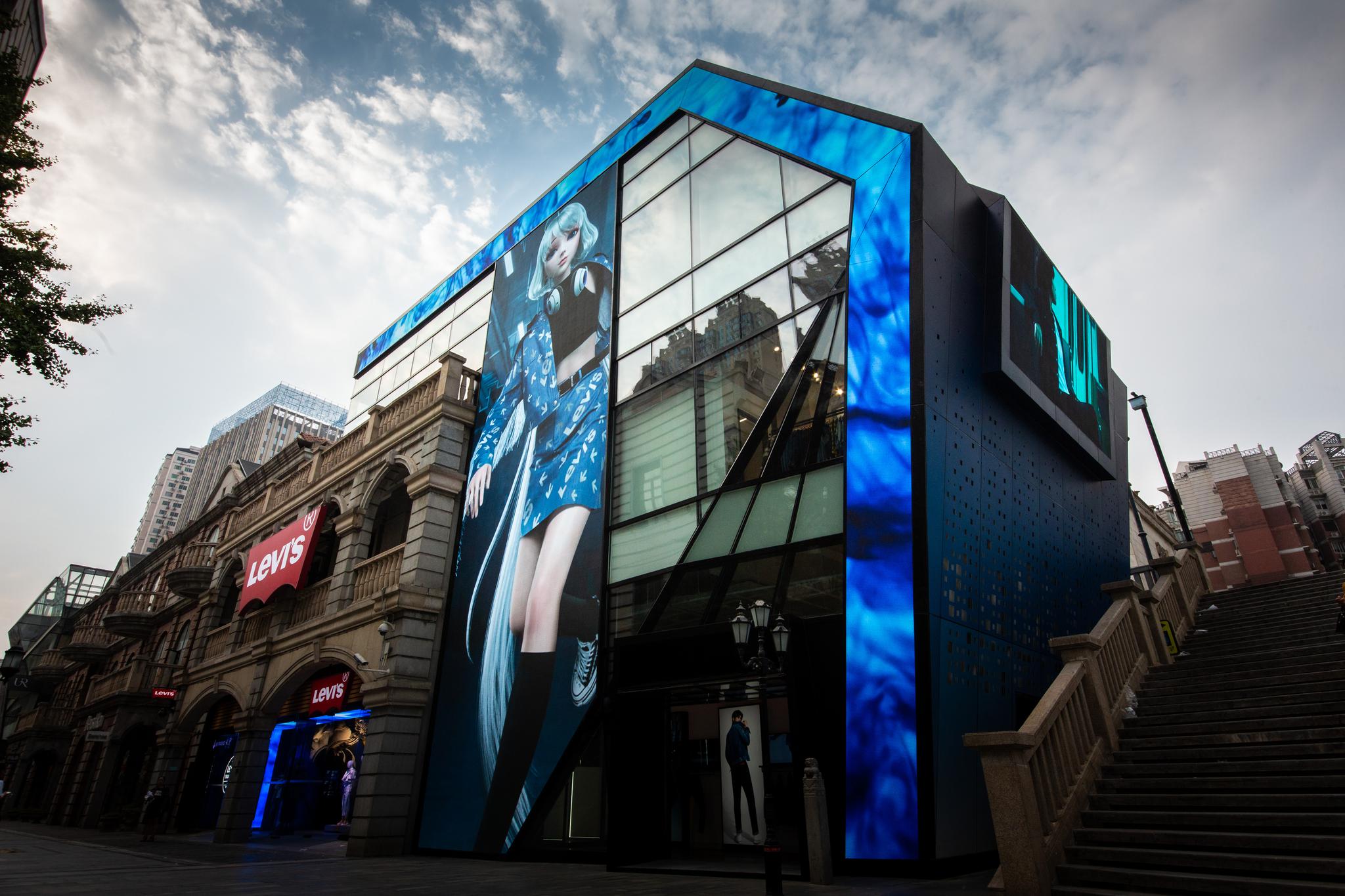 levis全中国最大门店武汉汉街新生代旗舰店正式开业