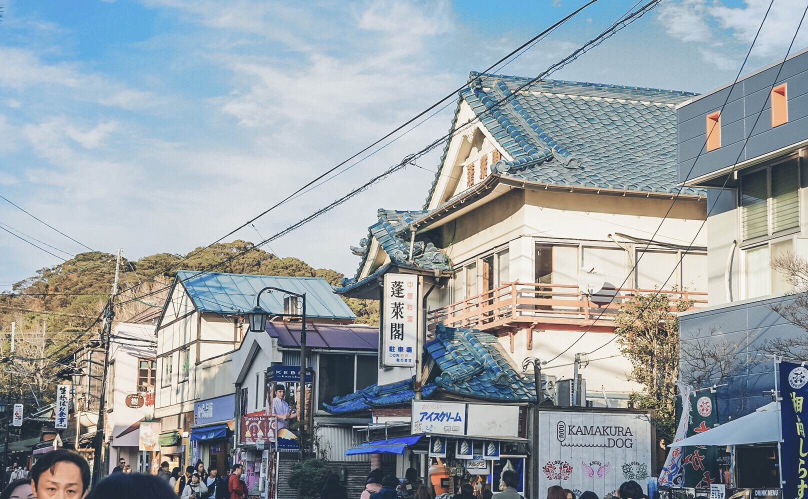 镰仓确实别致小街小巷宜人又不会像东京那样让人透不过气
