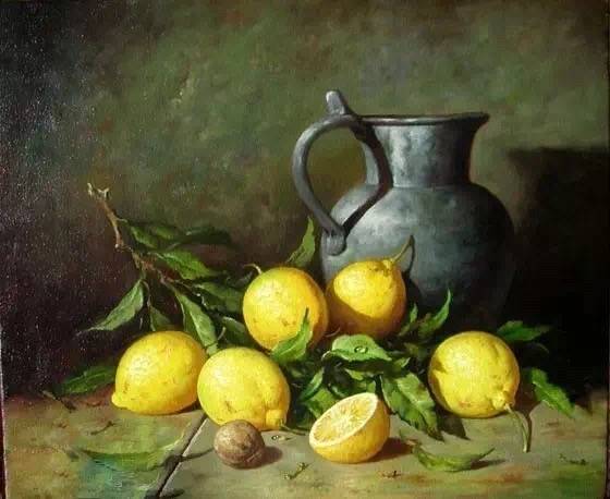 大师色彩静物欣赏.