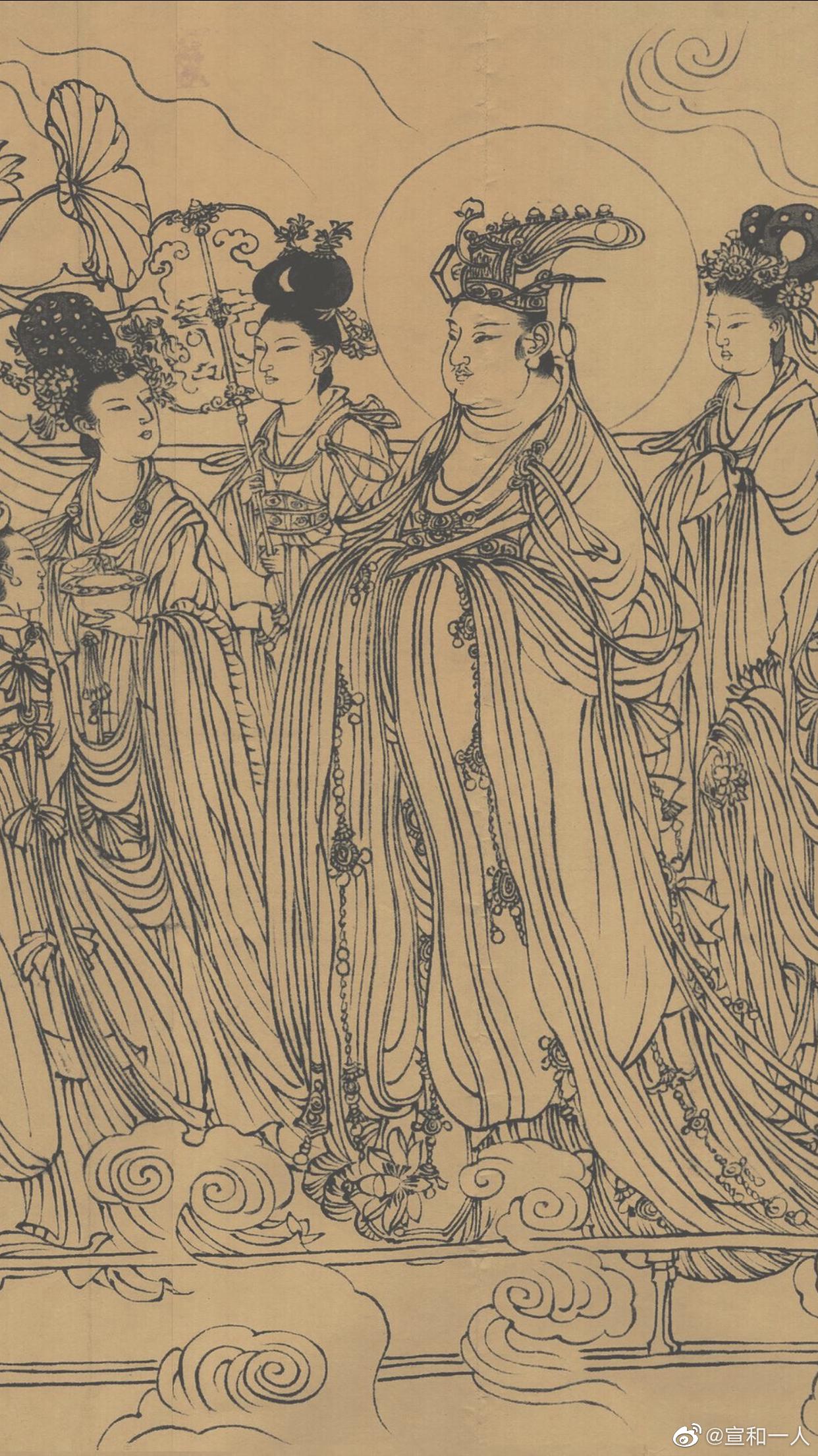 正所谓,吴带当风-《八十七神仙卷》