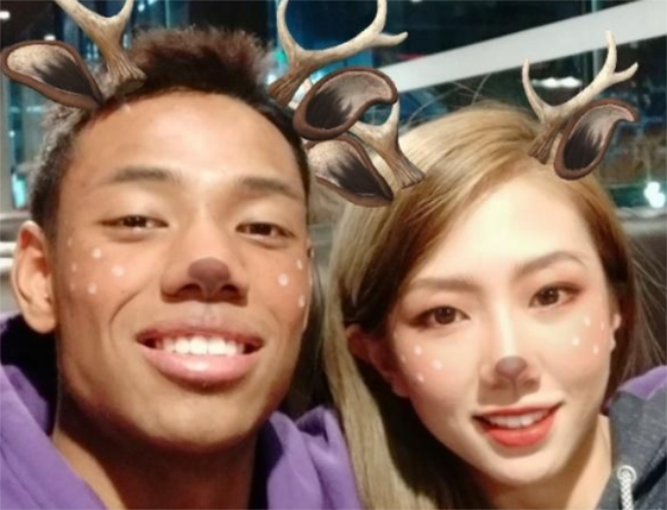 这个黑人球员不渣!祝铭震带中国女友度假秀恩爱:假期很舒服!