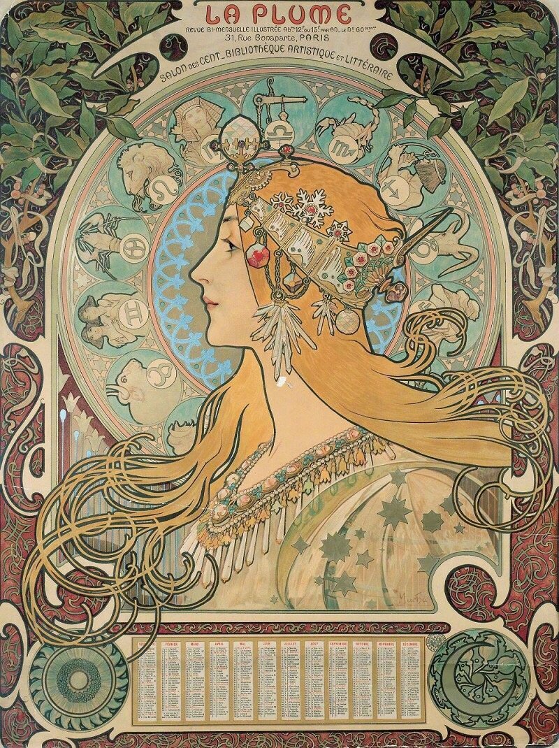 10月19日,你们期待的阿尔丰斯·慕夏的展览要在北京开展了