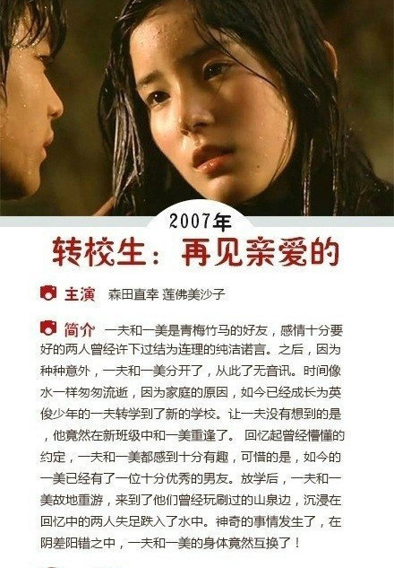 推荐九部关于灵魂互换类的电影!非常好看,建议马之