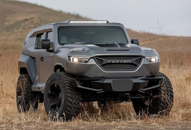 老美车厂打造的这台suv悍马大g都要慌开车开出坦克感觉