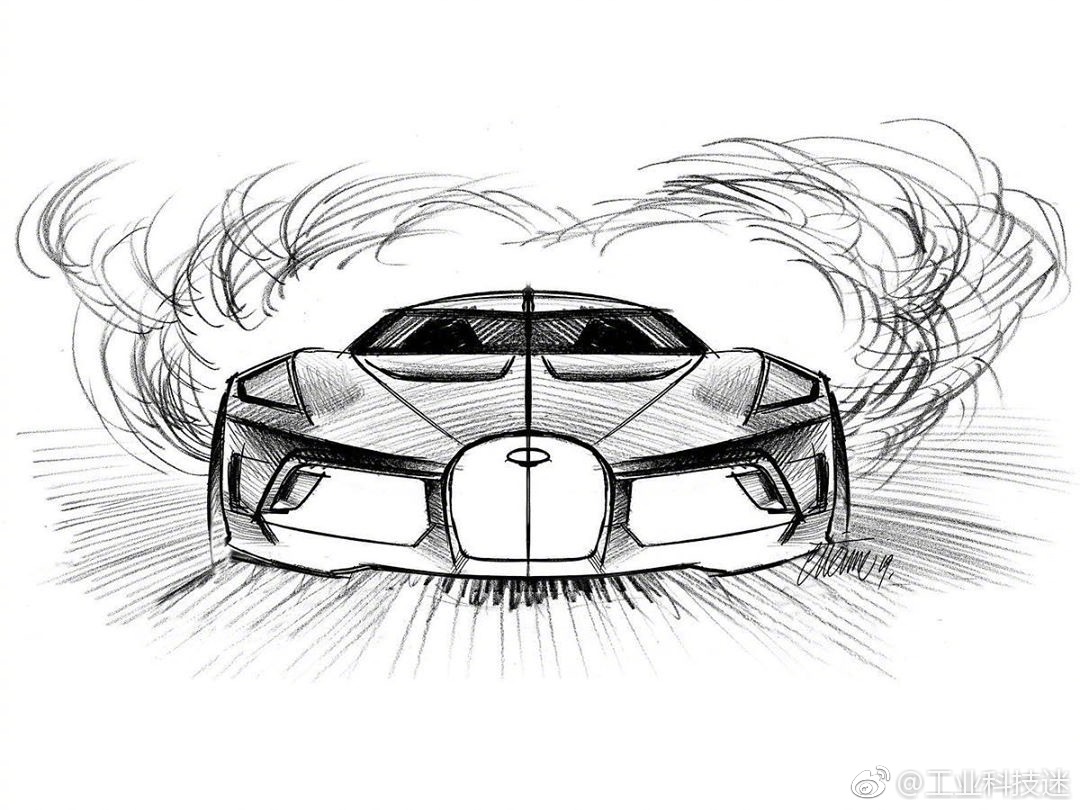 布加迪黑骑士(la voiture noire)的设计过程