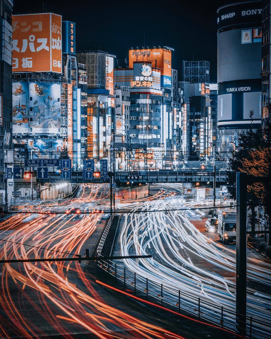 日本夜晚街道的魅力日本东京摄影师 Jun Yamamoto,又名 jungraphy_新浪新闻