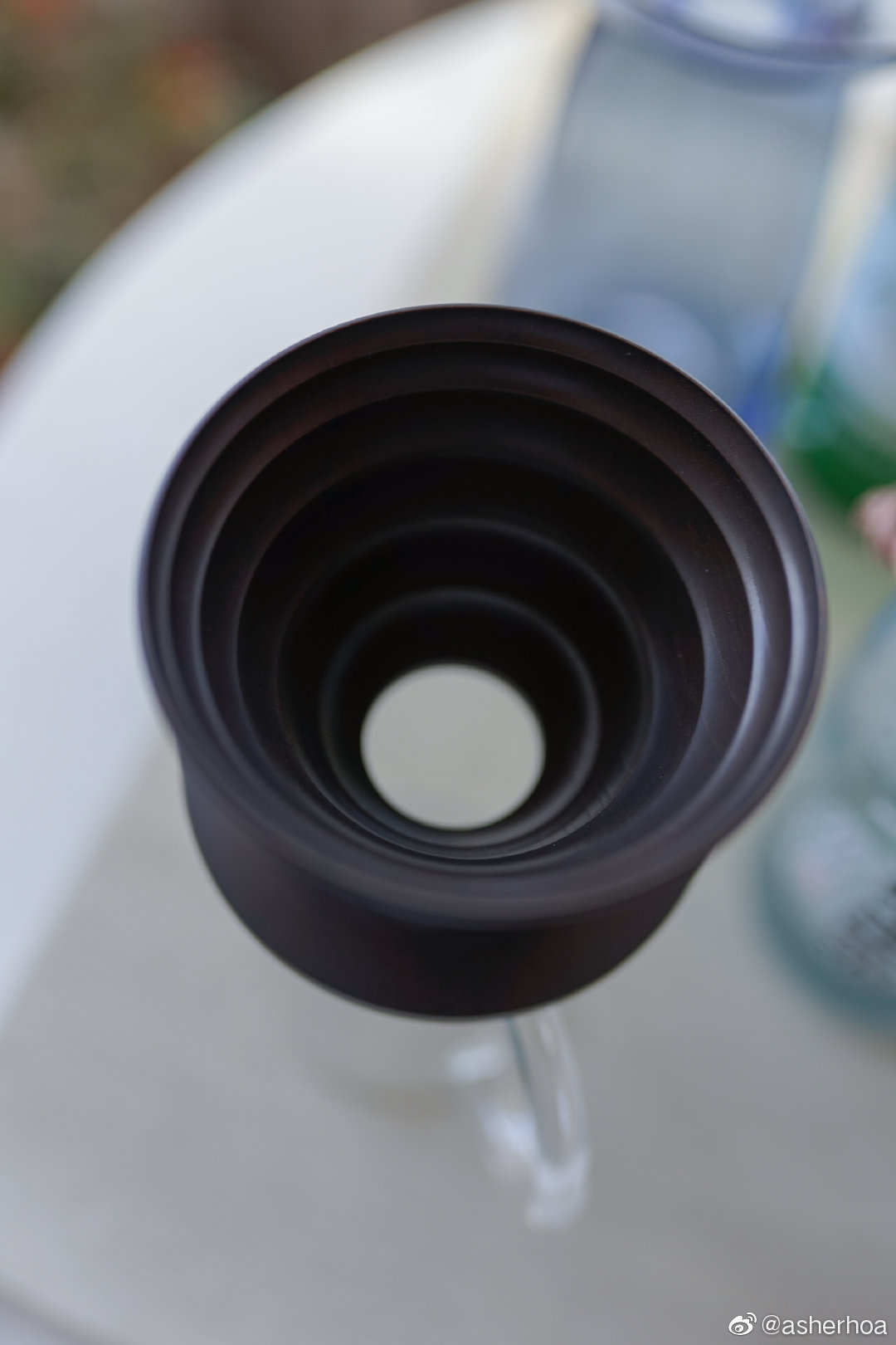 令人爱不释手的日本安清式木质咖啡滤杯 属于日本传统漆器了