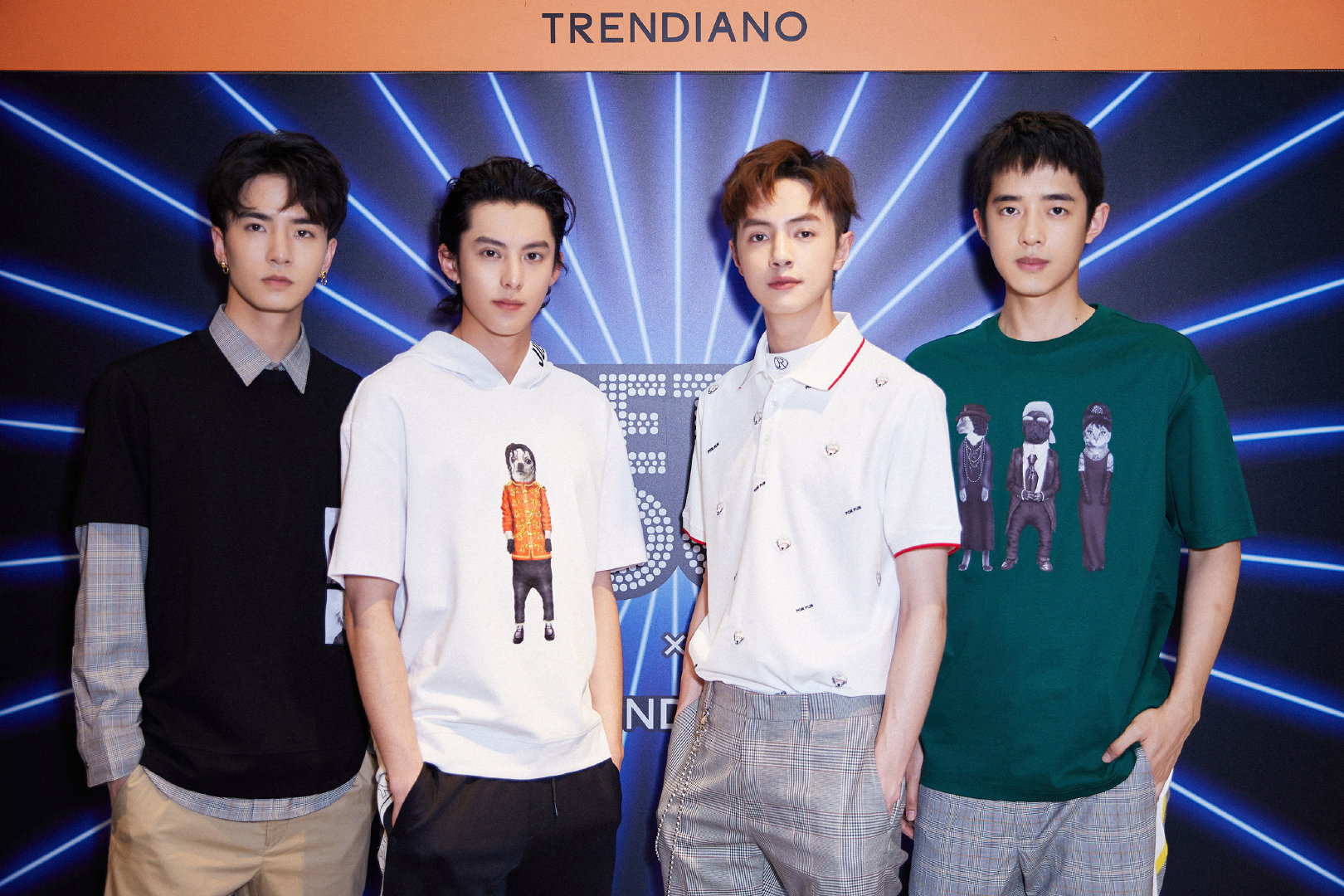 帅气f4空降trendiano天猫直播间在线撸猫狗你去看了吗