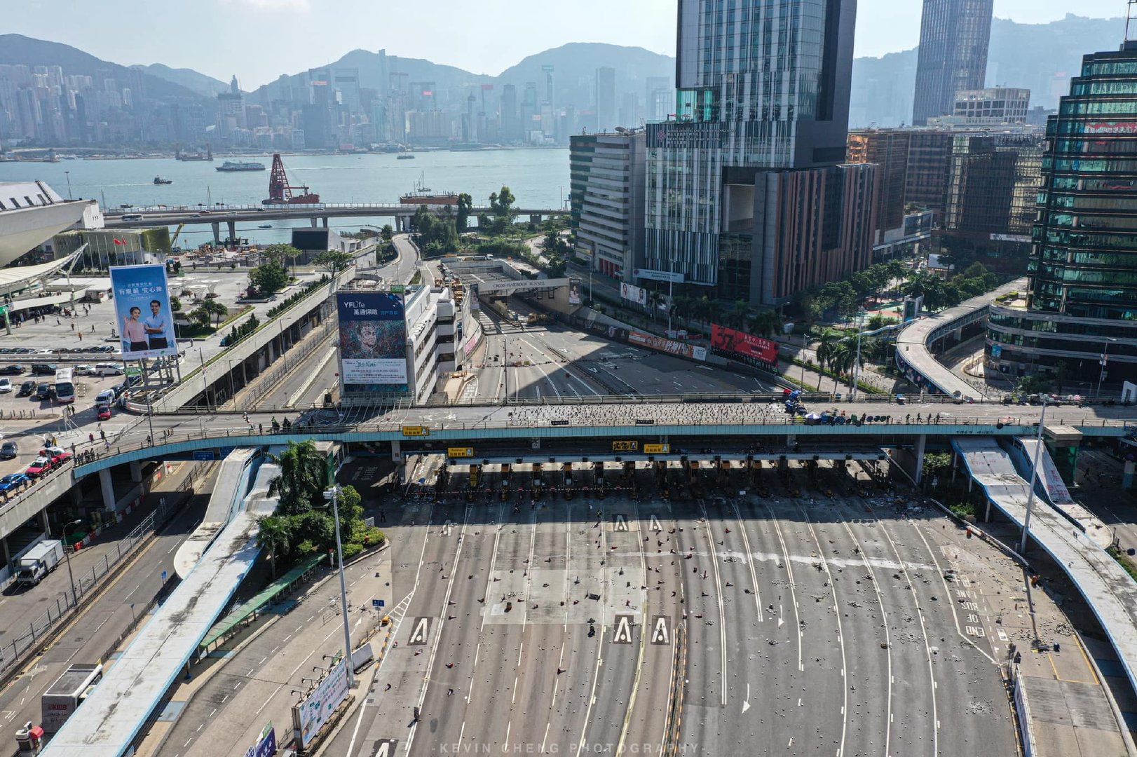红磡海底隧道仍然关闭中,香港政务司长张建宗称_高清图集_新浪网