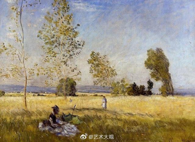 印象派画家莫奈画笔下的秋天