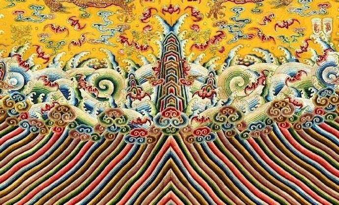 中国传统吉祥纹样,海水江崖纹