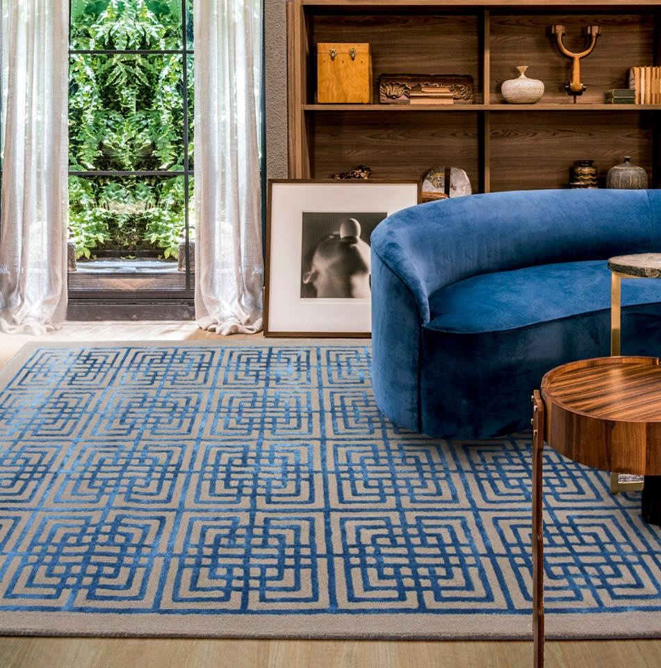 这么美的地毯,看着都舍不得用!