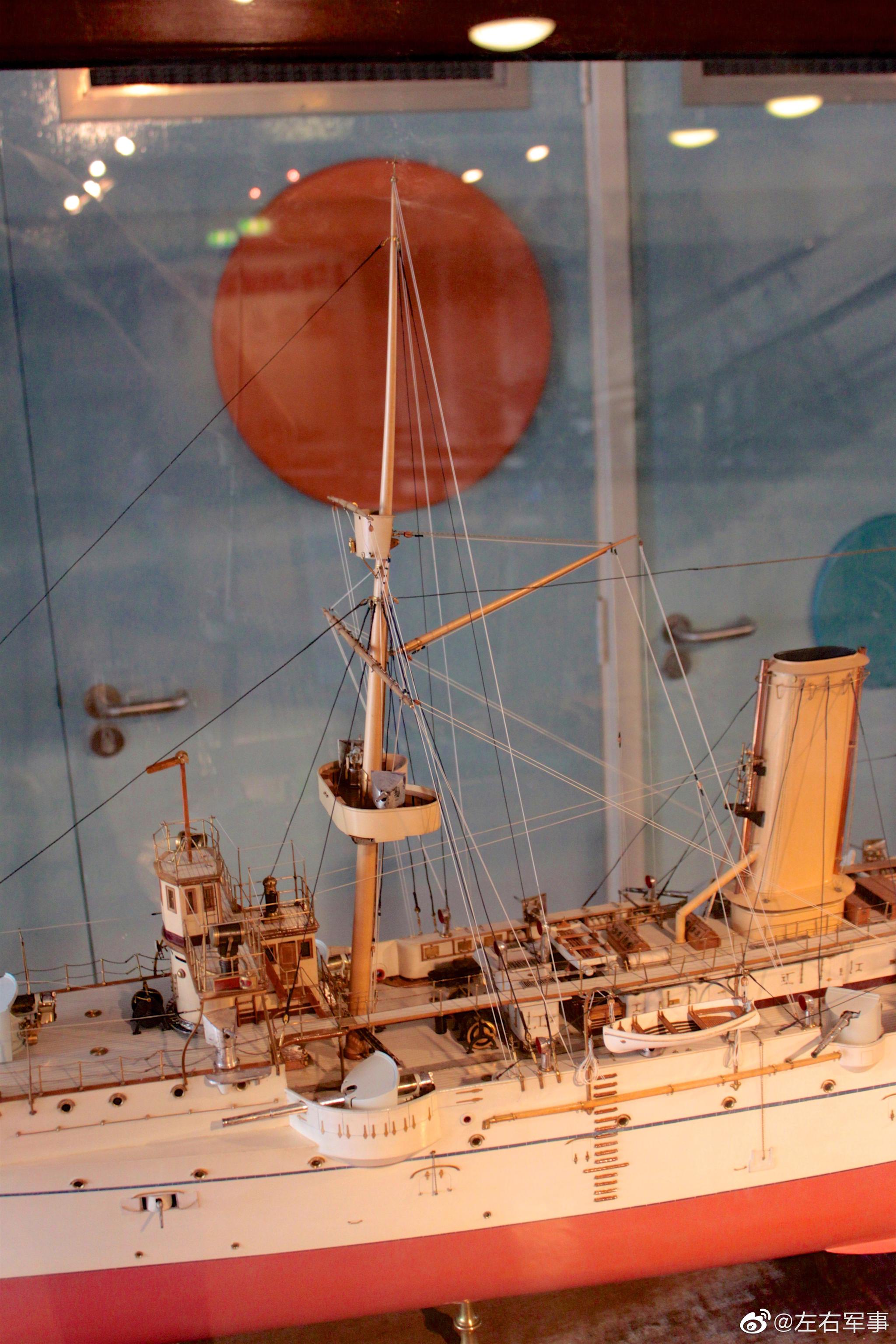 鬼子海军吉野号防护巡洋舰原厂模型