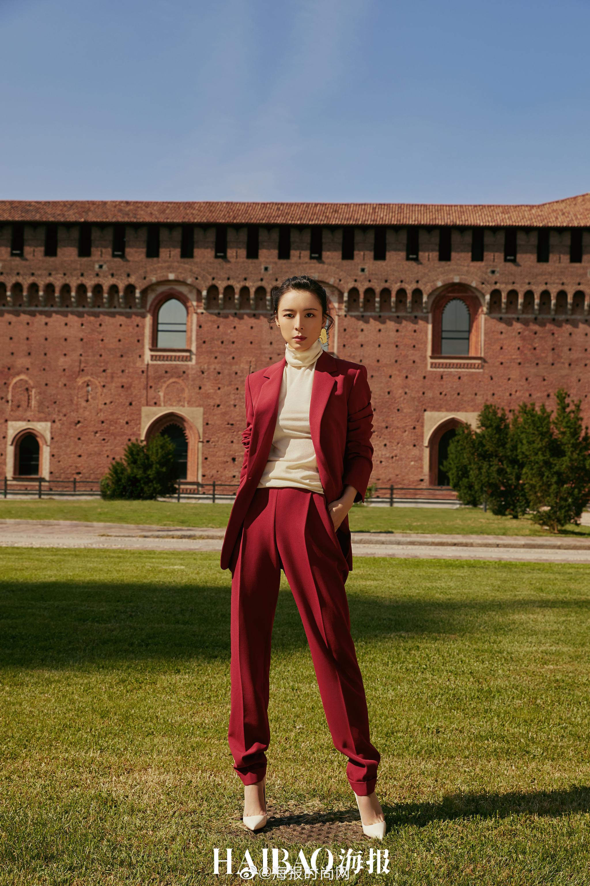 张静初的米兰独家大片上线啦落地就开工