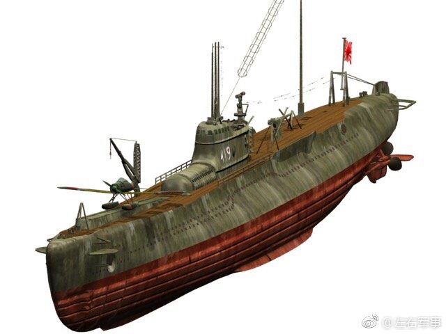 旧日本海军巡潜乙型潜艇,共建造20艘