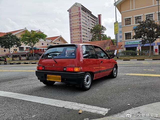 天津夏利原型车大发charade