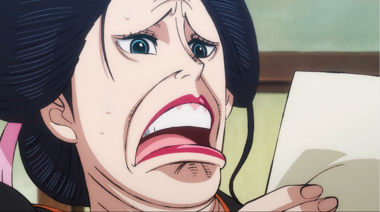 海贼王神颜艺:罗宾女神形象彻底崩塌,草帽全团展现嫌弃表情