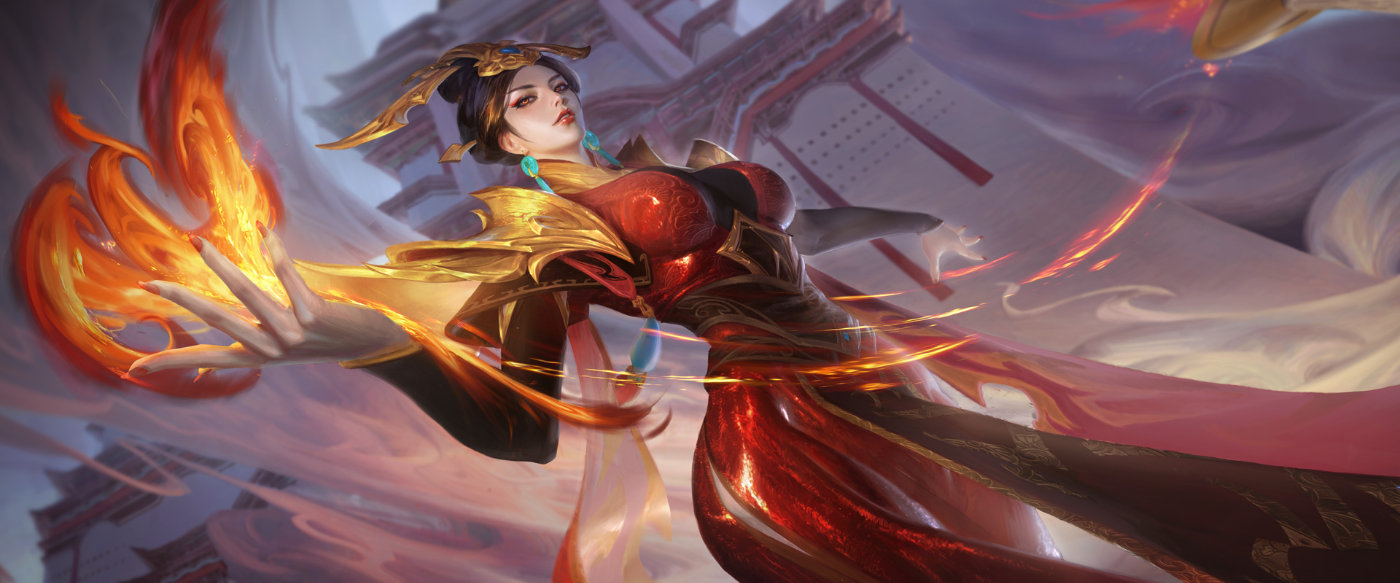 王者荣耀:大秦宣太后特效再次优化,传说品质升级荣耀典